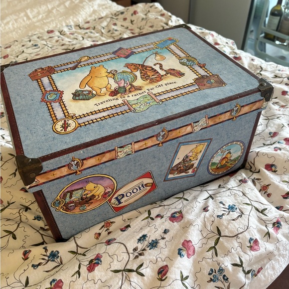 Other - Vintage Winnie the Pooh Decorative Storage Box